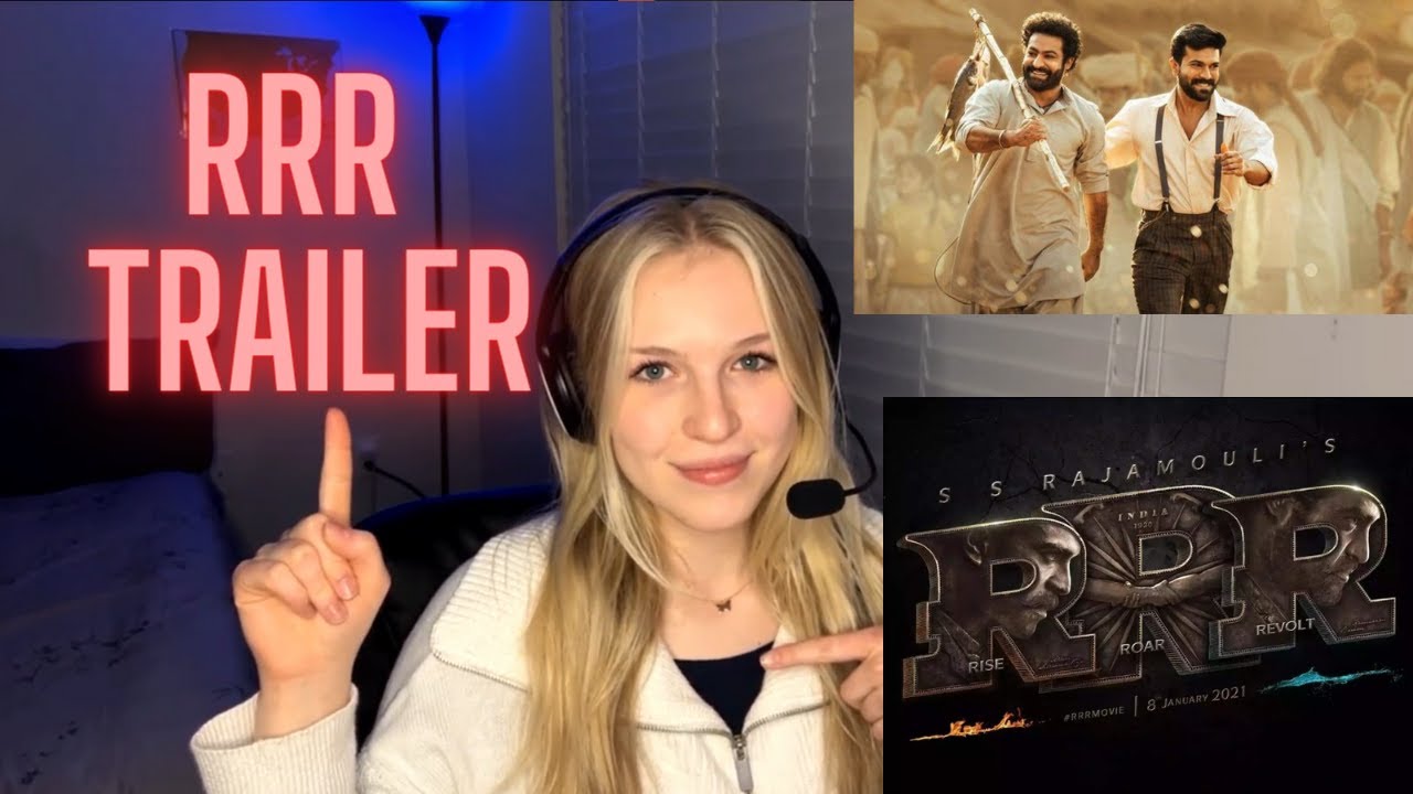 RRR Trailer REACTION!! | NTR & Ram Charan | SS Rajamouli