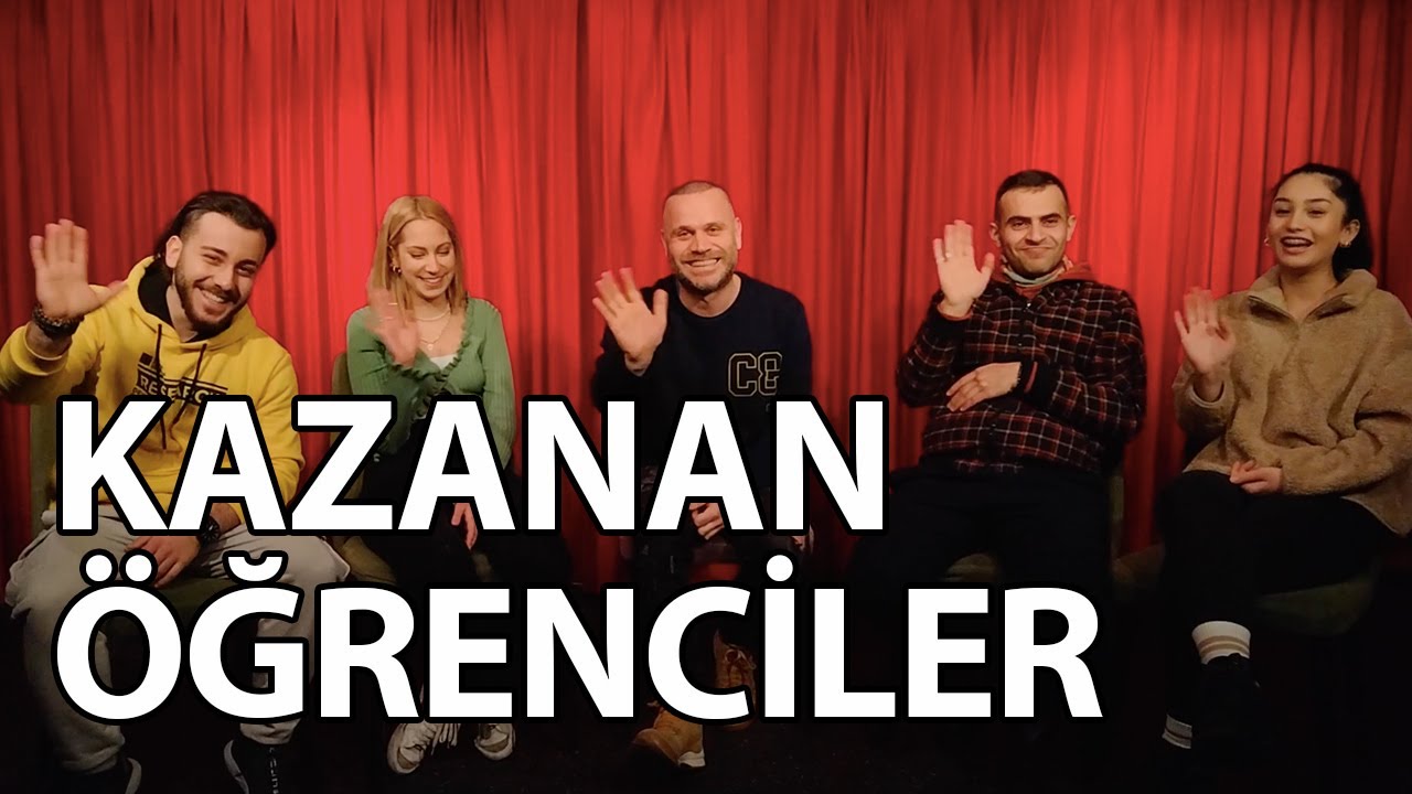 Konservatuvar Tiyatro B&ouml;l&uuml;m&uuml;n&uuml; Kazananlar &Ouml;ğrenciler