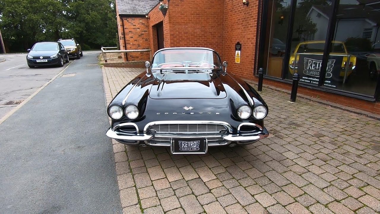 1961 Chevrolet Corvette C1 350 V8 Restomod Auto Walk-around Video | Fully Restored - V8 Sound