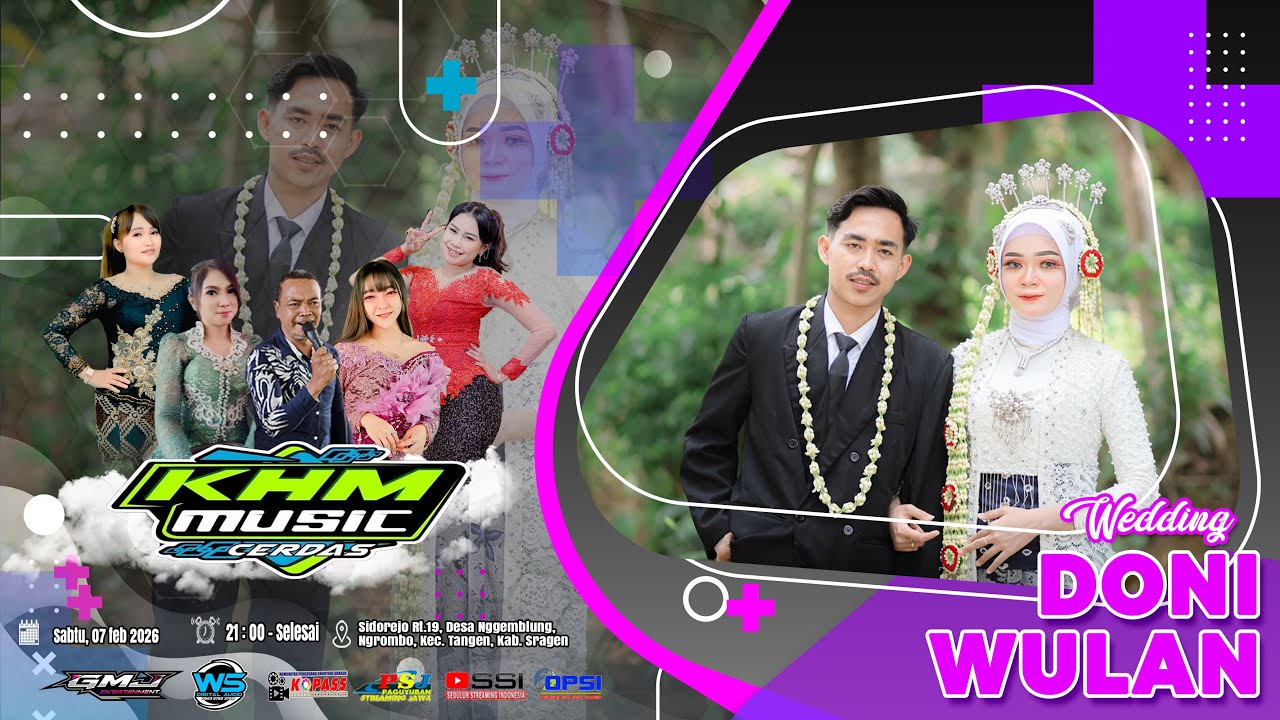 🔴Live KHM MUSIC | Wedding 