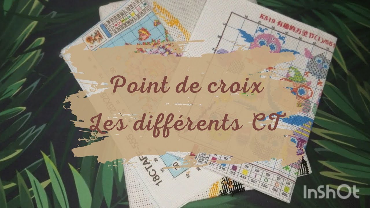 Point de croix - les différents CT