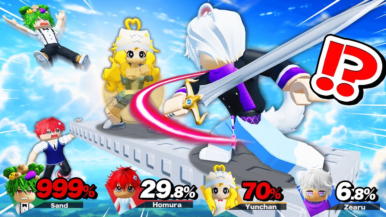 課金しまくりで最強キャラ開放！相手が指定したキャラしか使えないプロジェクトスマッシュ👊💥😱- ロブロックス【ROBLOX・ろぶろっくす】よろずや🍭