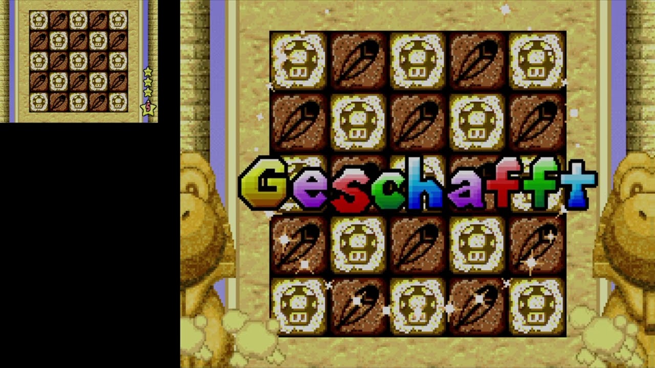 New Super Mario Bros. - Minispiele - Puzzlemanie