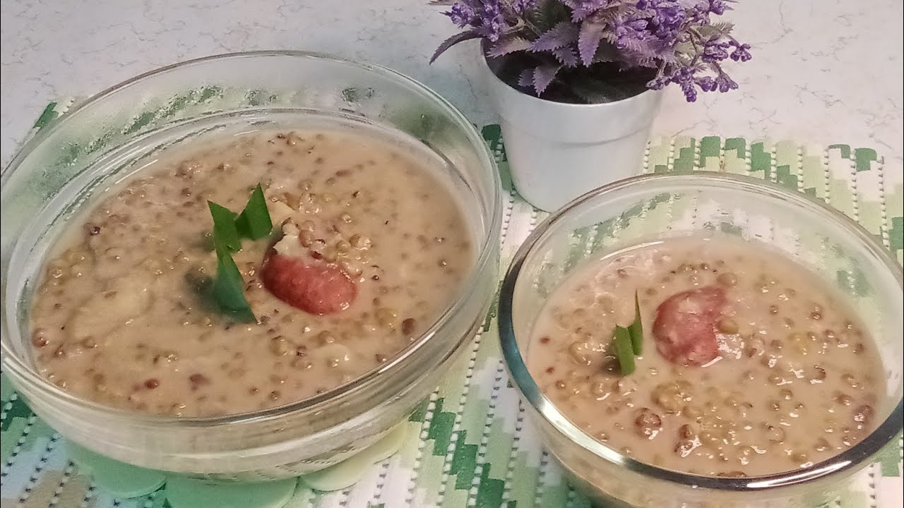 BUBUR KACANG HIJAU CAMPUR  DURIAN ❗ Sedap berlemak secukup Rasa👍😋
