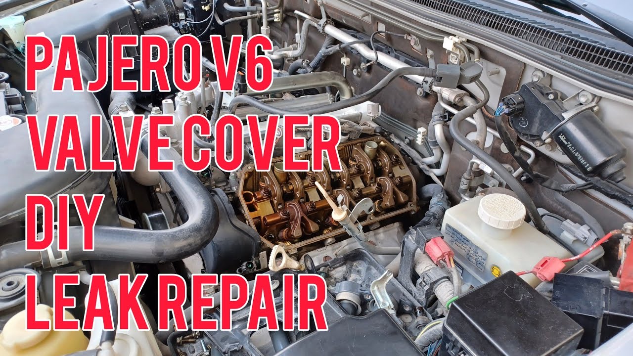DIY Fixing a leaking Pajero V6