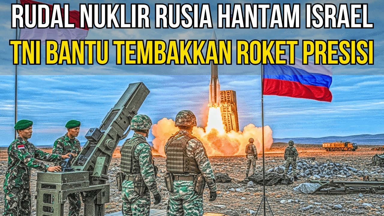 HEBOH‼️RUDAL NUKLIR RUSIA HANTAM ISRAEL HARI INI‼️TNI IKUT TEMBAKKAN ROKET PRESISI KE ISRAEL (FIKSI)