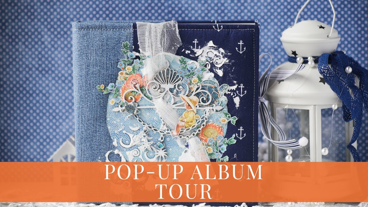 [Tour] Summer Fun Pop-Up Album for Graphic 45 by Vera Shelemekh