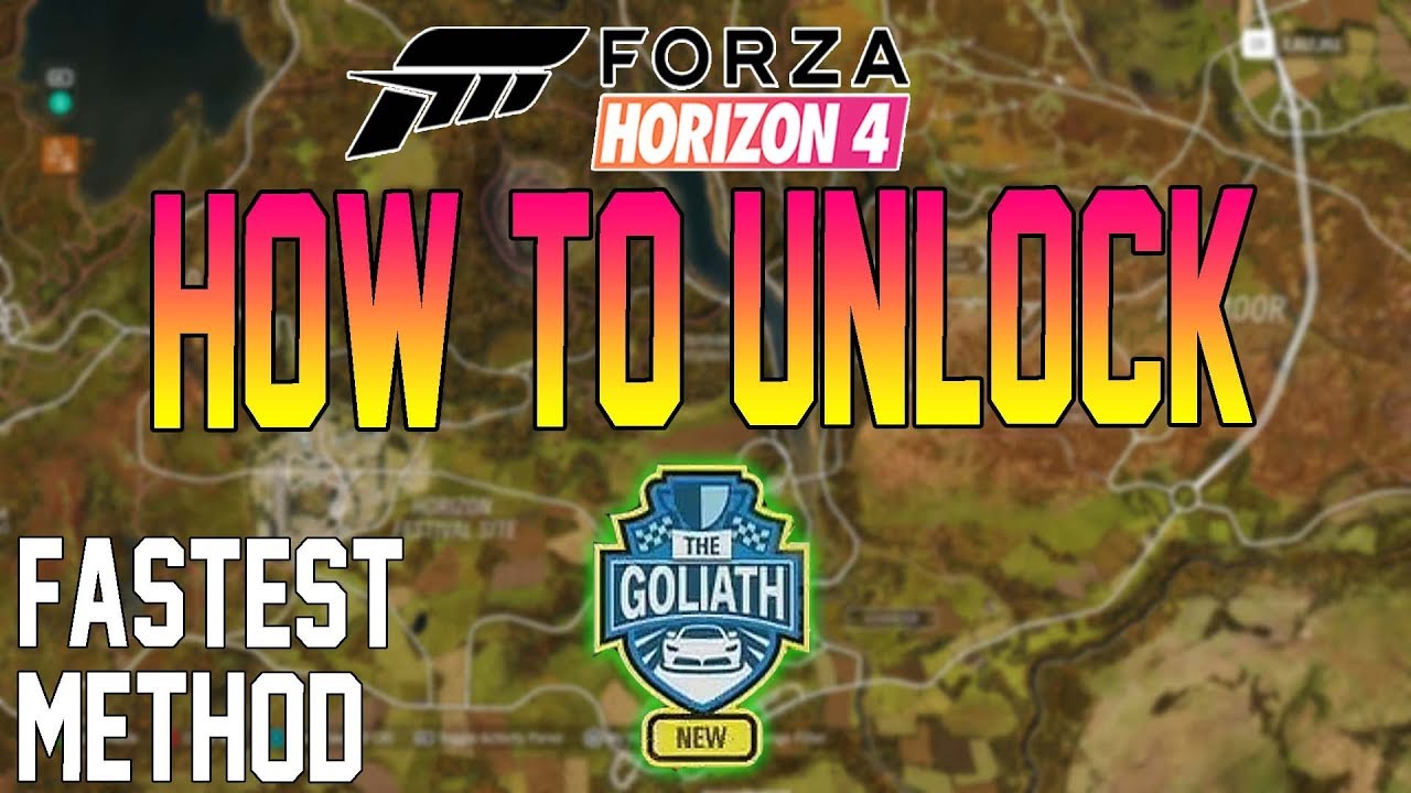 Forza Horizon 4 — Как открыть гонку «Голиаф»! — Самый быстрый способ