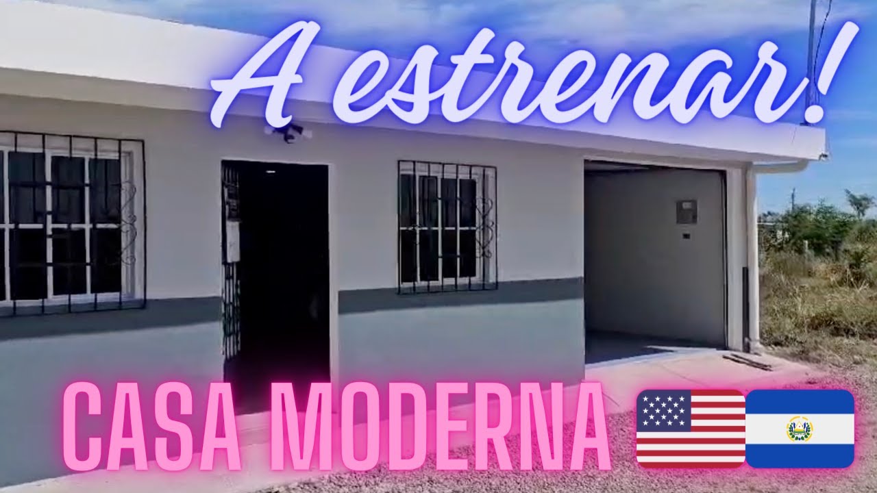 🔴 VENDIDA #54  Hermosa Casa CERQUITA de El Aeropuerto ✈️ 🇸🇻 #propiedadesenventa #casasenventa