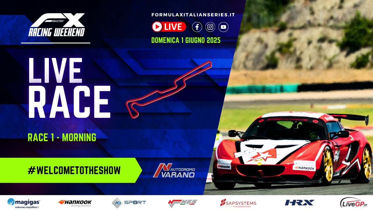 FX Racing Weekend | Live Race Varano de' Melegari - 1/6/2025 (mattino)