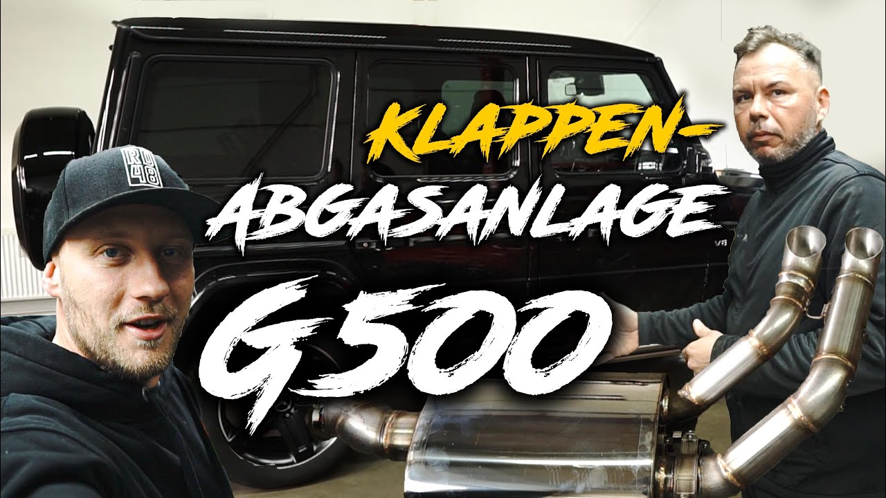 Klappen Abgasanlage für Mercedes G500 I RD48