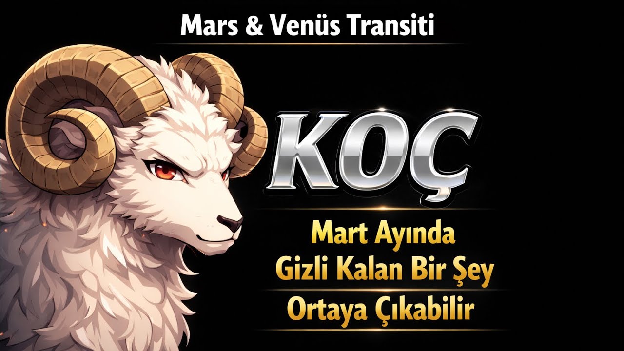 Koç Burcu - Yükselen Koç - Mars & Venüs Transiti