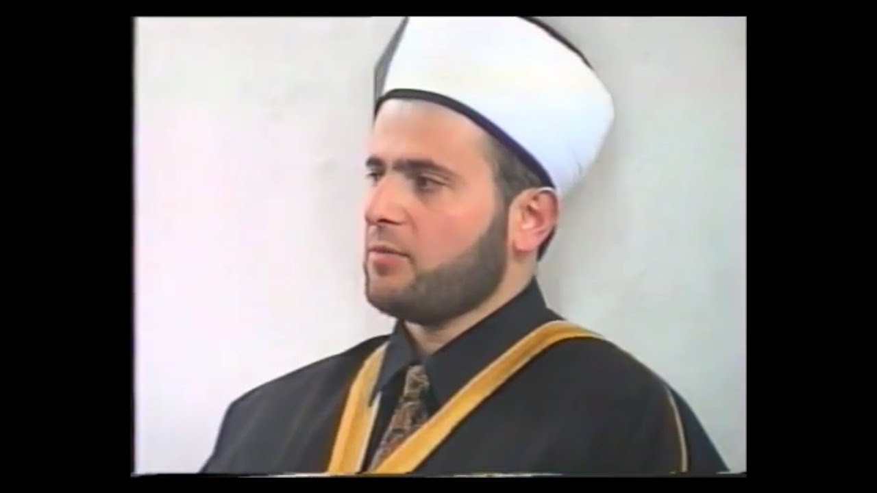 Predavanje Muftija Muamer ef. Zukorlić, džamija Velika Župa 09.11.1996.