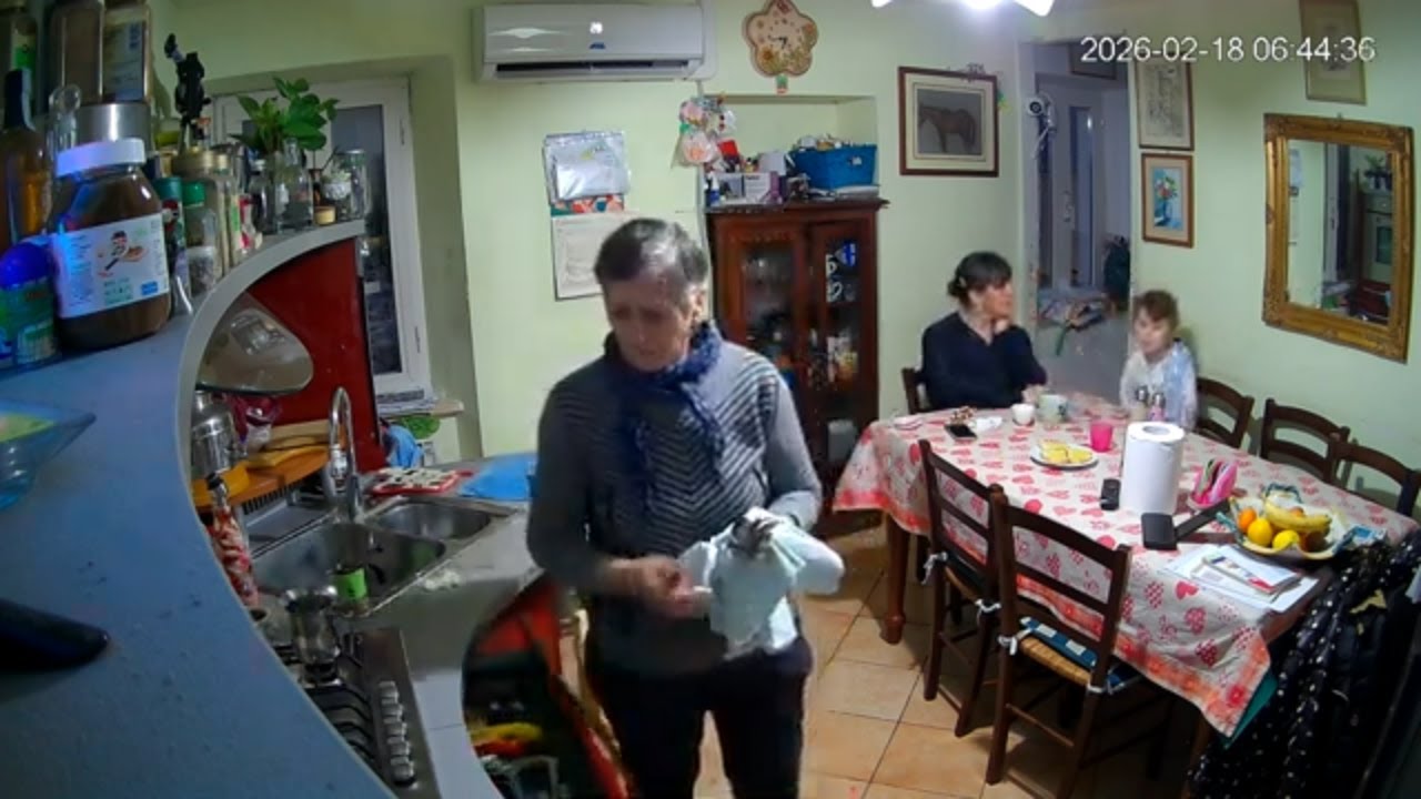 🔴 24/7 LIVE: Italian Family Real Life - Uncut & Unscripted - CasaMonika Live - CAM 2