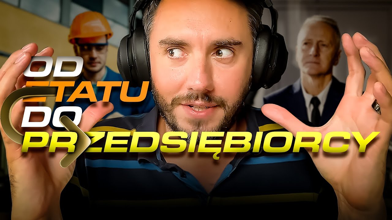 Jak i kiedy przejść z ETATU na własny BIZNES? Historia Bogusza [Biznes DZIŚ #57]