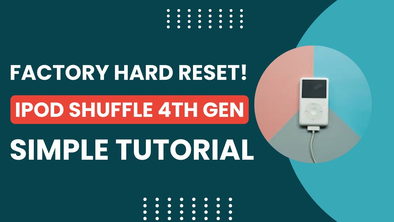 iPod Shuffle 4th Gen: How to Factory Hard Reset! [Backup & Restore]