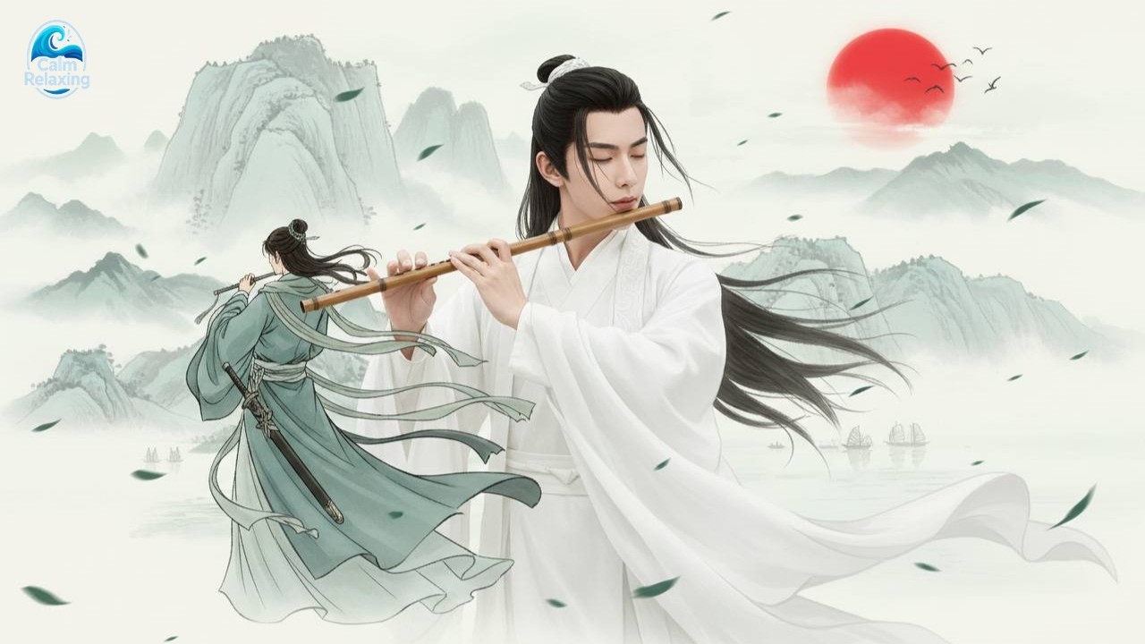 Beautiful Chinese Instrumental Music | Flute & Guzheng for Deep Sleep