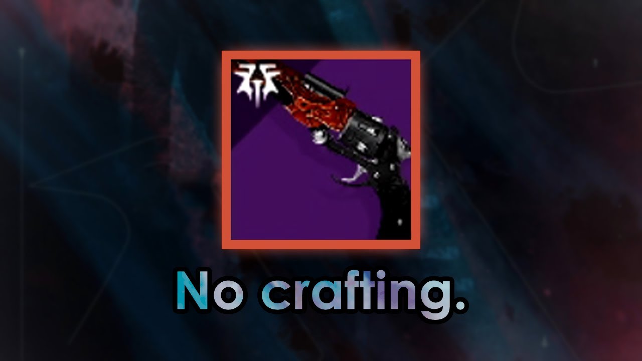 Revenant weapons will not be craftable (and other big patch notes).