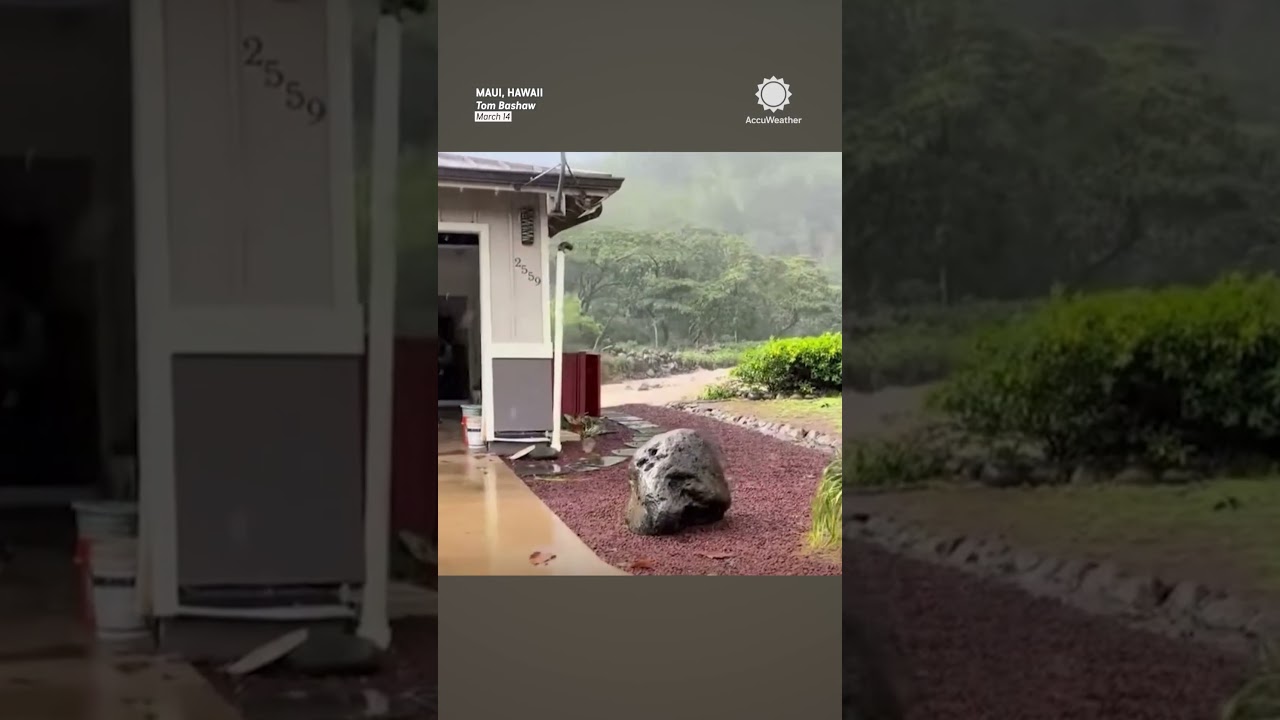 Home Falls into Raging Creek After 4 Feet of Rain