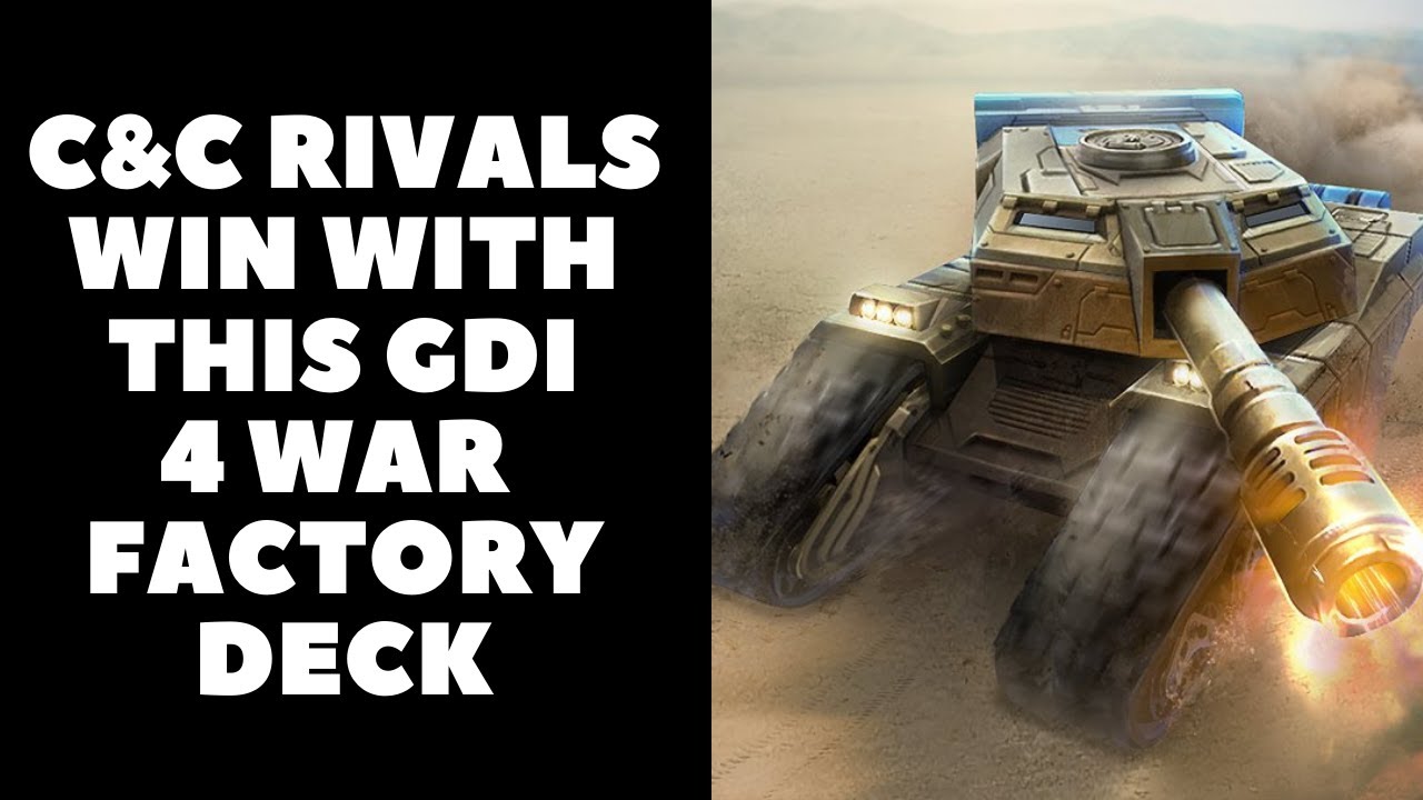 C&C Rivals: GDI 4 War Factory Deck With Commentary