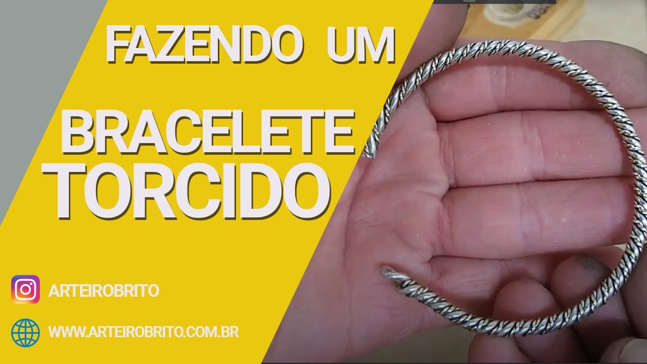 Fazendo um bracelete torcido