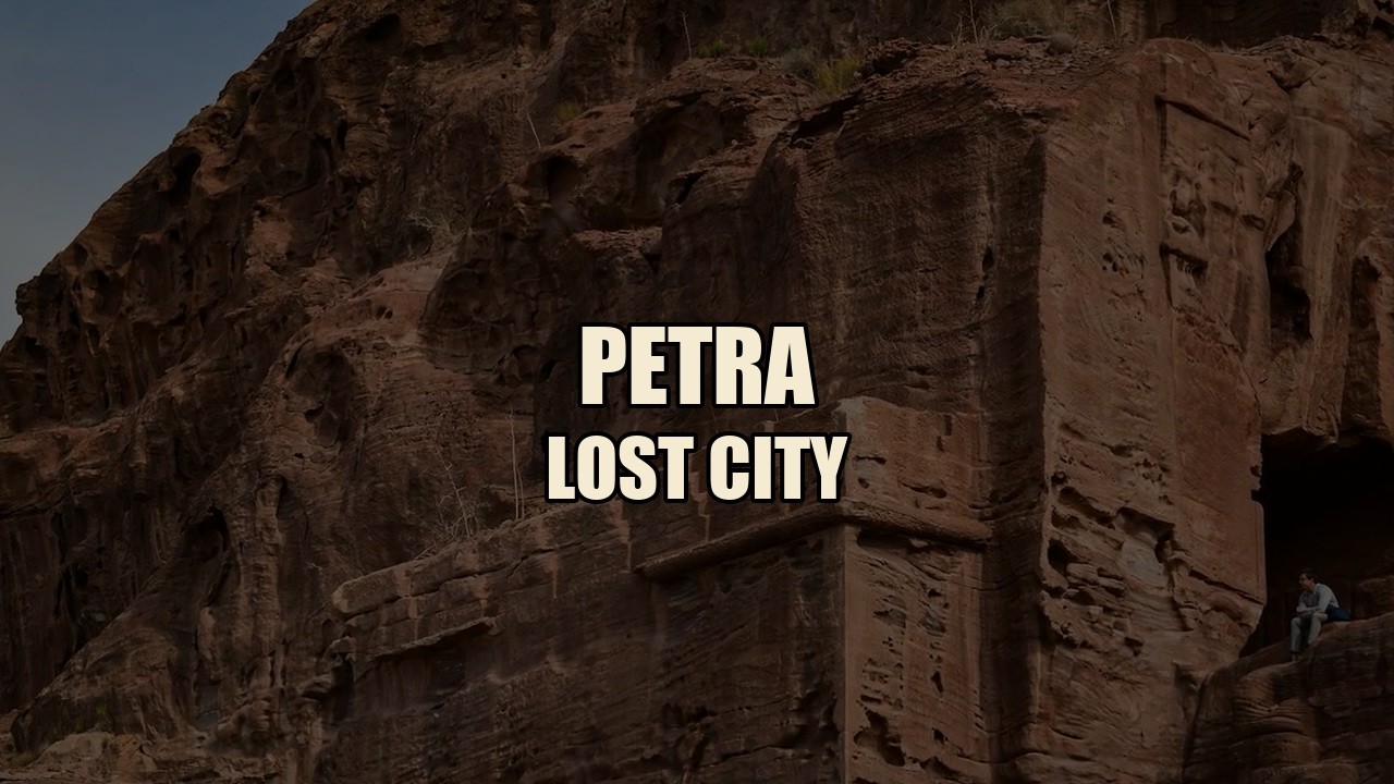 Petra Treasury at Night | Lost City Horror Ambient | 3 Hours | Liminal Archives