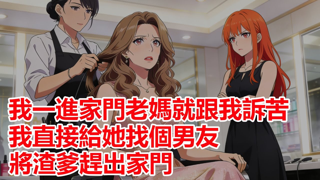 留學歸來，媽媽竟然哭著跟我告狀，我直接給她找個男友，將渣爹趕出家門....