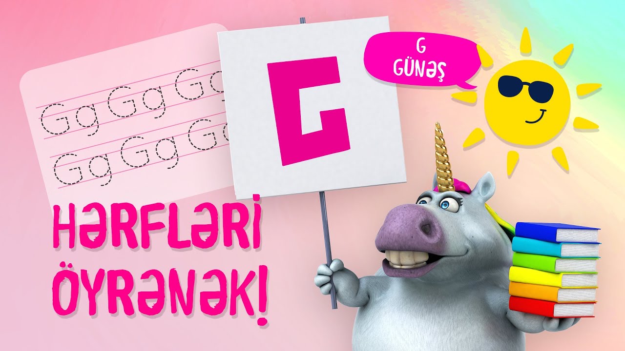 G hərfini &ouml;yrənirik! - Hərfləri &ouml;yrənək #09