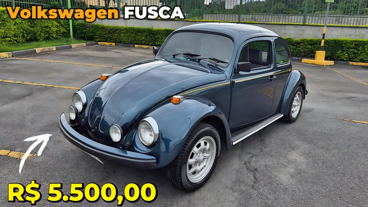 VOLKSWAGEN FUSCA A VENDA POR APENAS R$ 5.500,00 !!