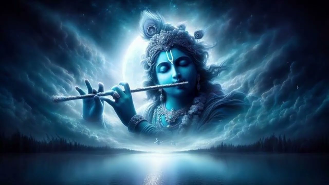 Divine Krishna Flute Music 🎵 | Deep Peace, Meditation & Healing Sounds