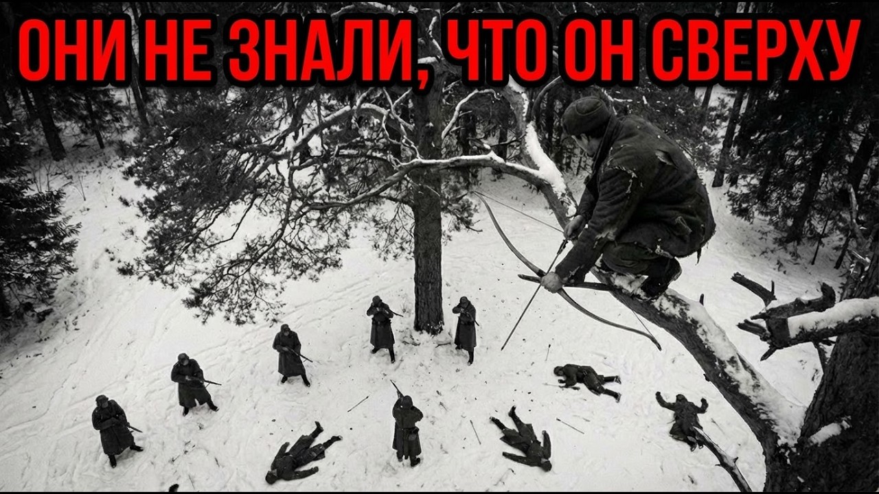 200 ЭСЭСОВЦЕВ ВОШЛИ В ЛЕС. Один ЯКУТ С ЛУКОМ из кости — и батальон ИСЧЕЗ за 4 часа
