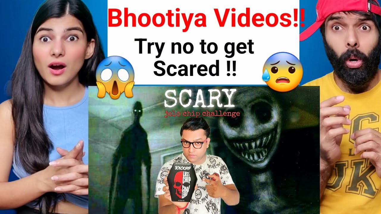 दिल दहला देने वाली भूतिया वीडियो vs JOLO Chips - Try not to SCARED from GHOST challenge Reaction