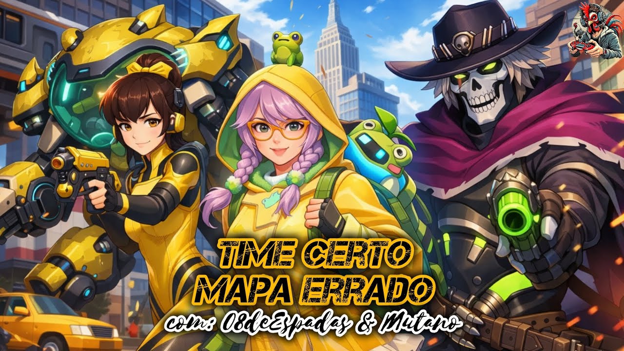 TIME CERTO, MAPA ERRADO - OVERWATCH