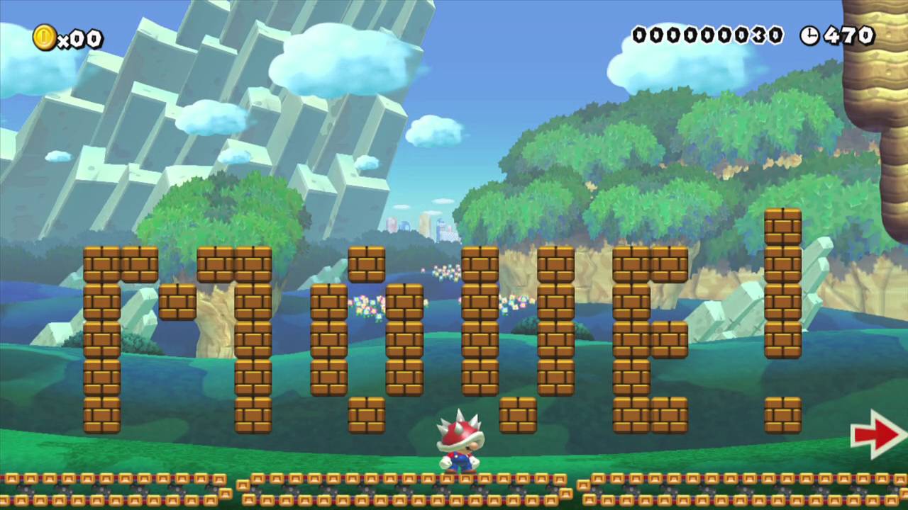 The Cluttered Chaos-Calculator by Giant - Working Calculator (Addition) - Super Mario Maker 1AF