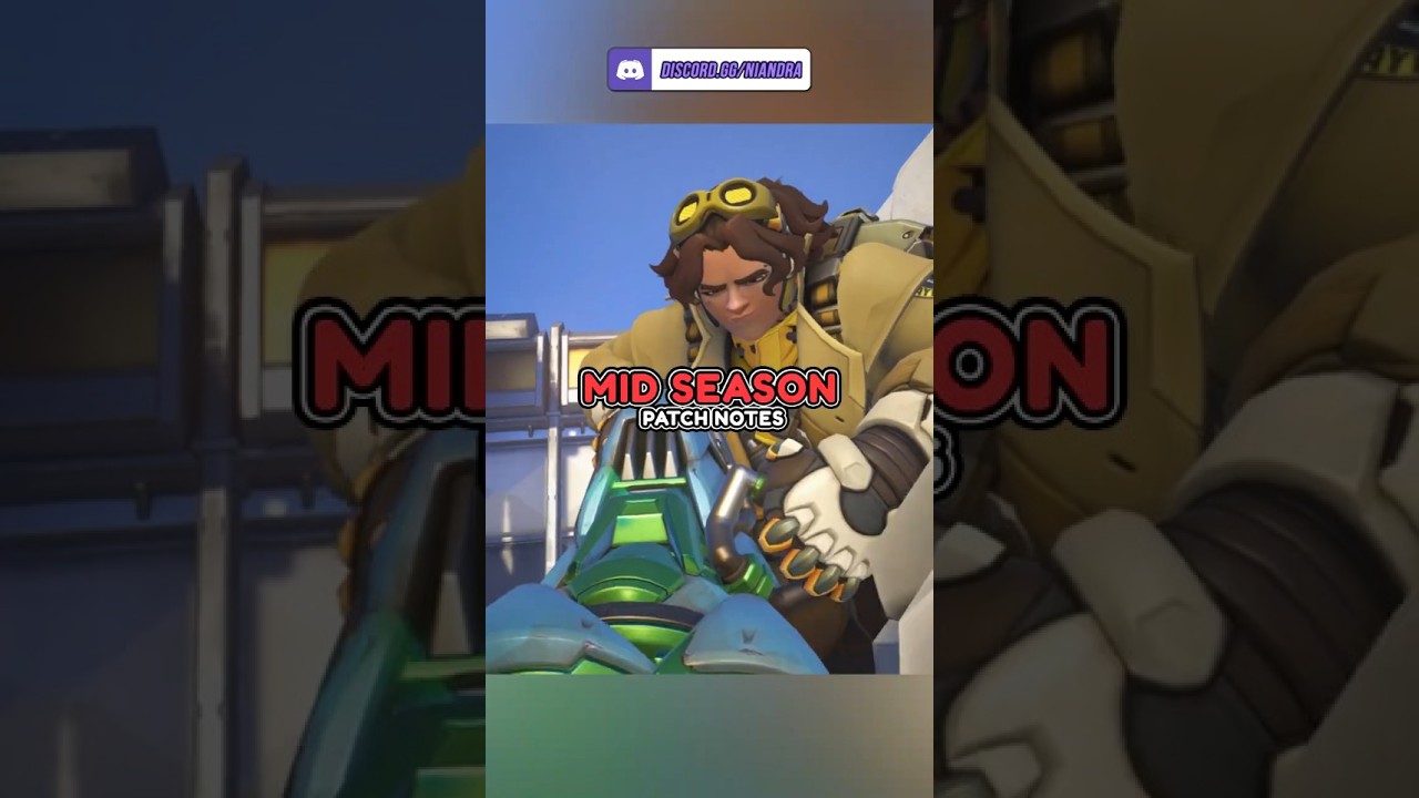 *NEW* MID SEASON PATCH NOTES - SEASON 17  #overwatch #overwatch2 #ow2 #gaming