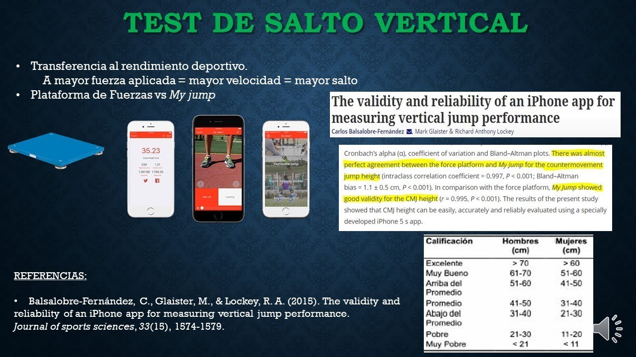 Test de salto vertical | My jump 2