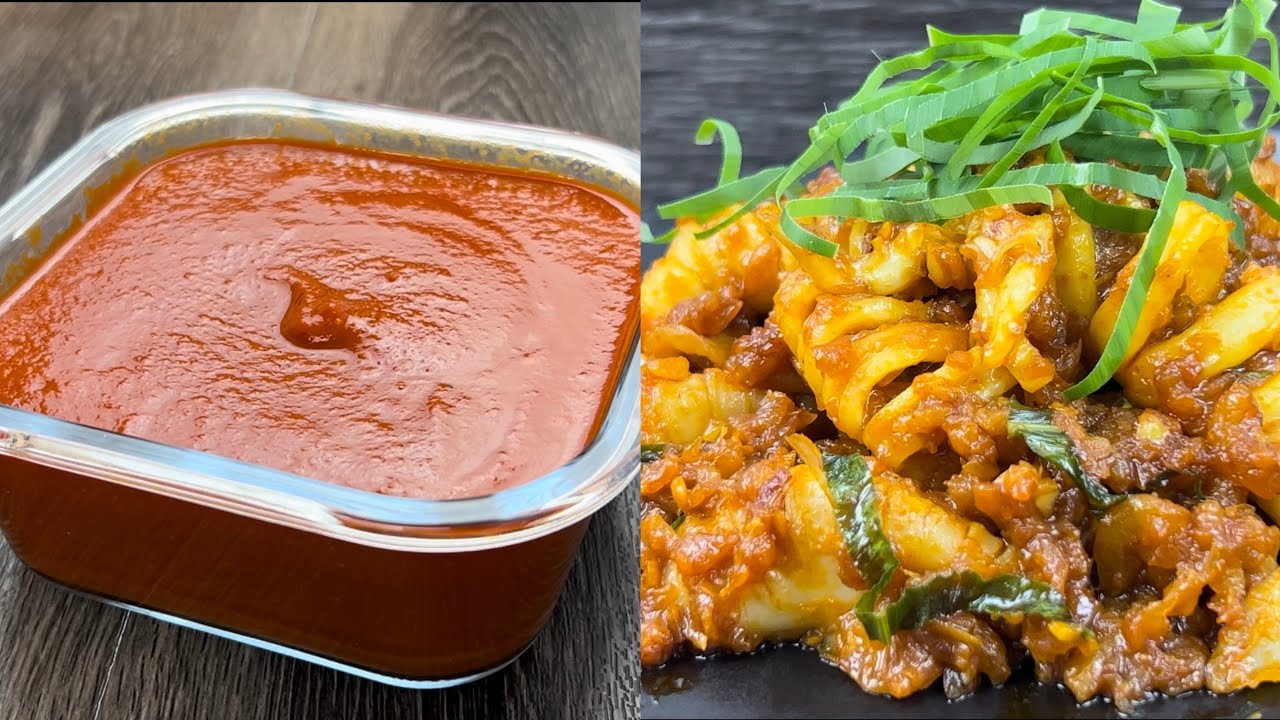 超美味辣椒苏东  |  自制辣椒糊做法分享  |  最想吃的居家小菜…… |  Chili Squid