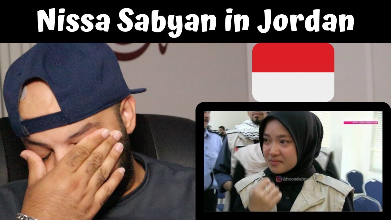 Nissa Sabyan Meneteskan Air Mata Kunjungi Kemp Pengungsian Halo Selebriti - Reaction (BEST REACTION)