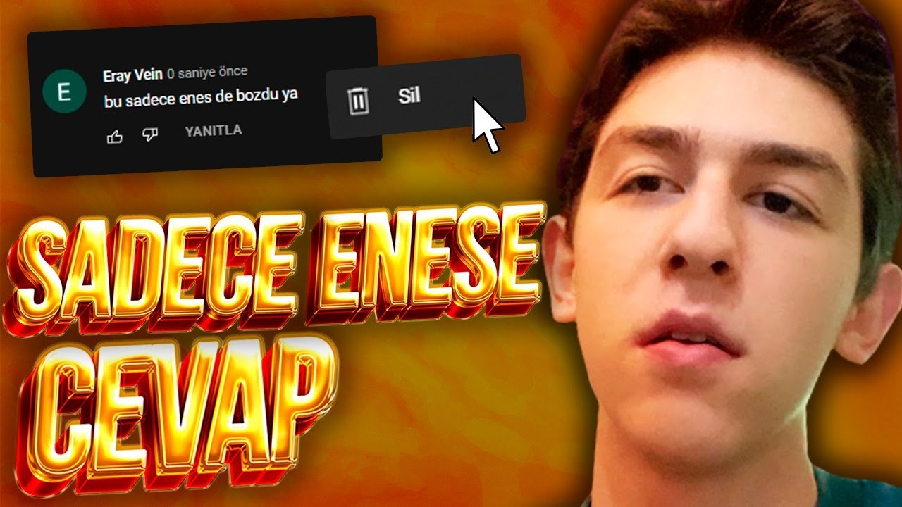 SADECE ENESE CEVAP