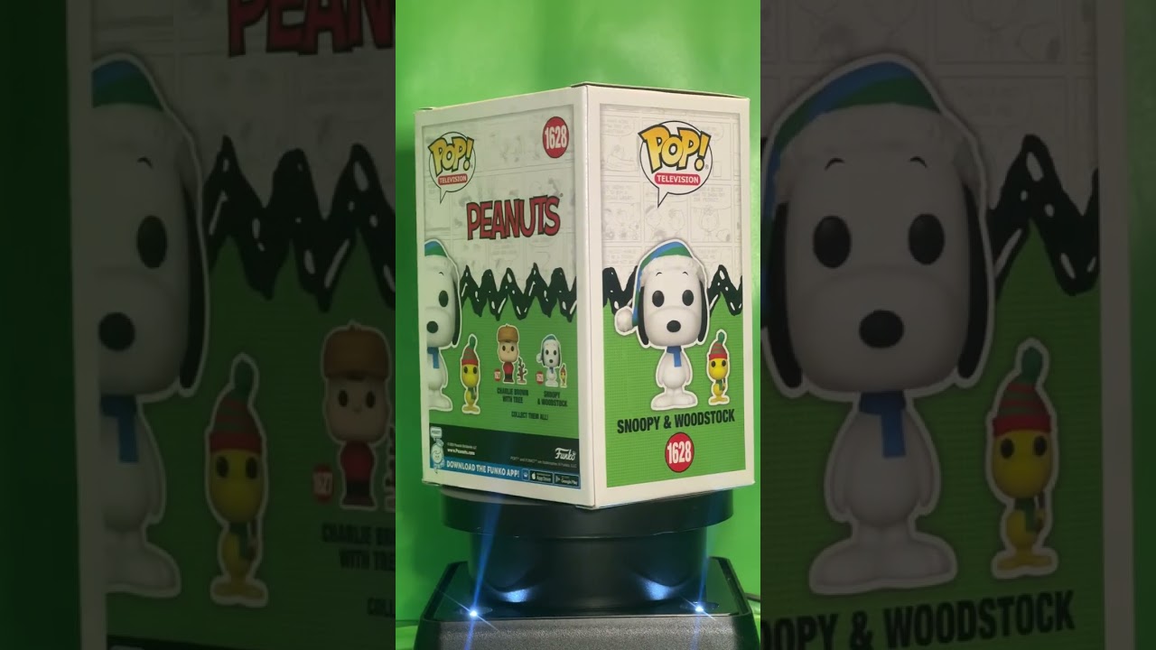 Funko Pop! 1628 Snoopy & Woodstock, Pop! Television Showcase