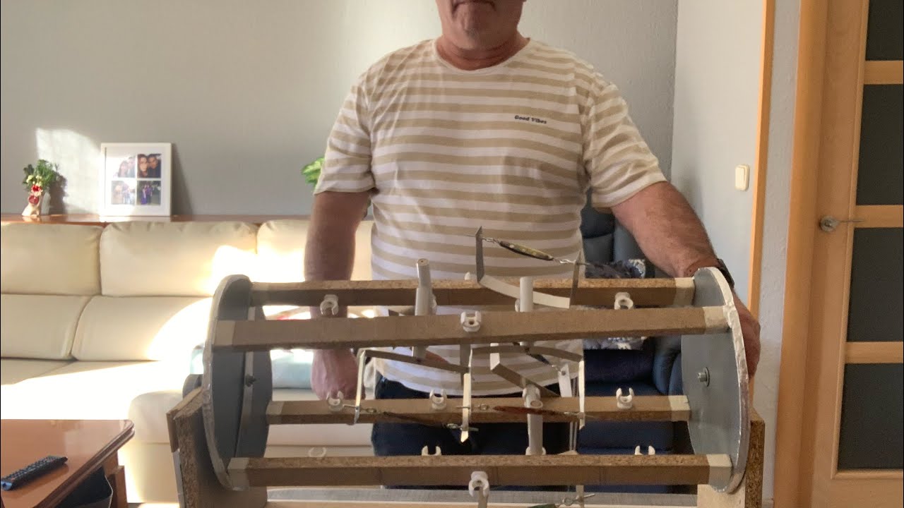 Renovación de la máquina para ponerle resina epoxi a los señuelos ￼￼￼