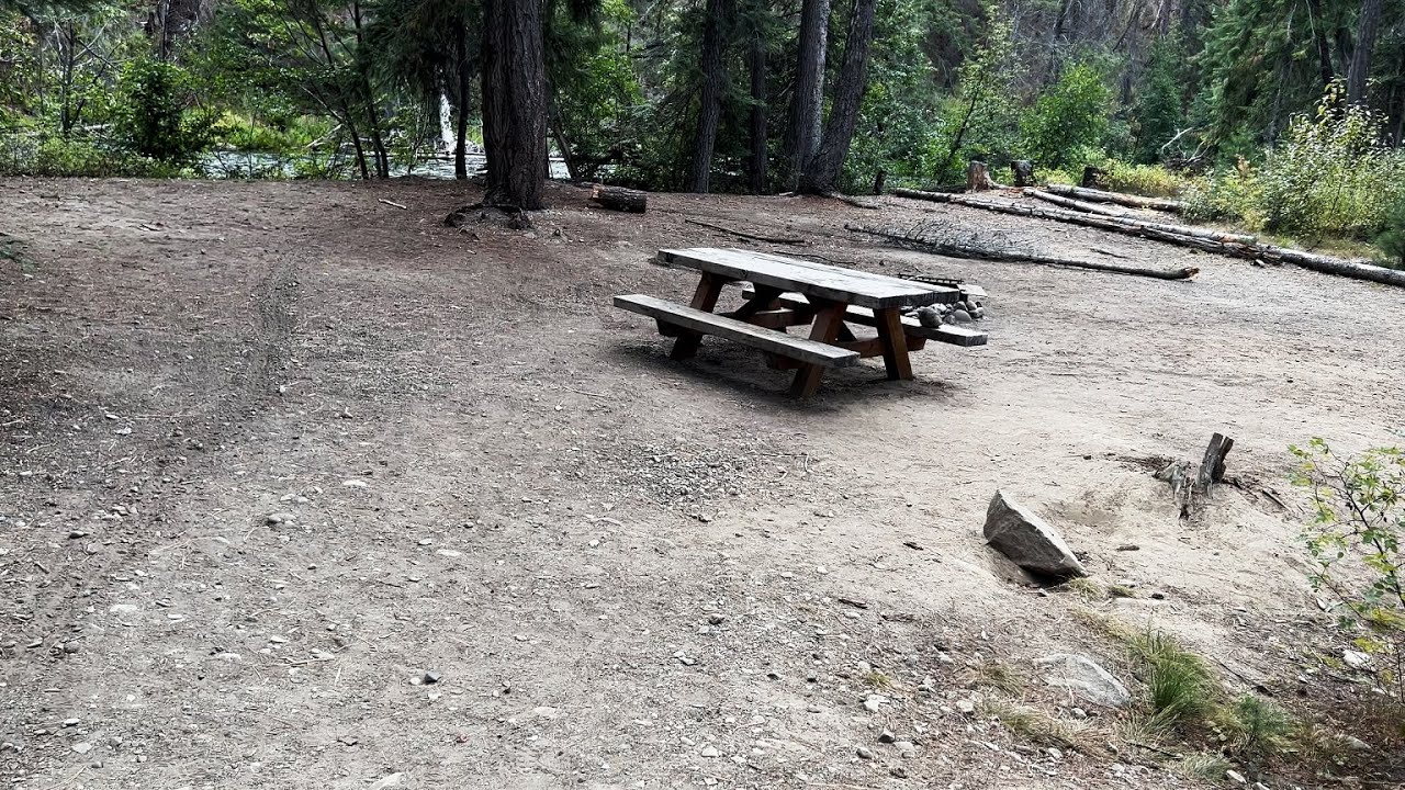 (4K UHD) BEST CAMPSITE (#20) @ Soda Springs Campground! | Bumping River | Okanogan-Wenatchee NF