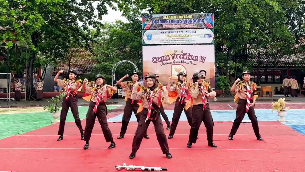 Juara 1 Semaphore Dance Putri #smpn1wonogiri