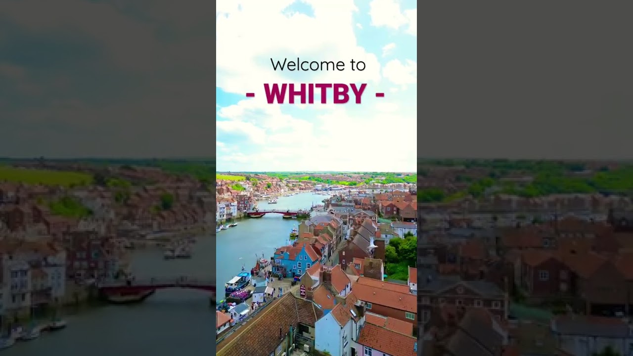 Visit this UK coastal destination! Whitby in Yorkshire 🏴󠁧󠁢󠁥󠁮󠁧󠁿 