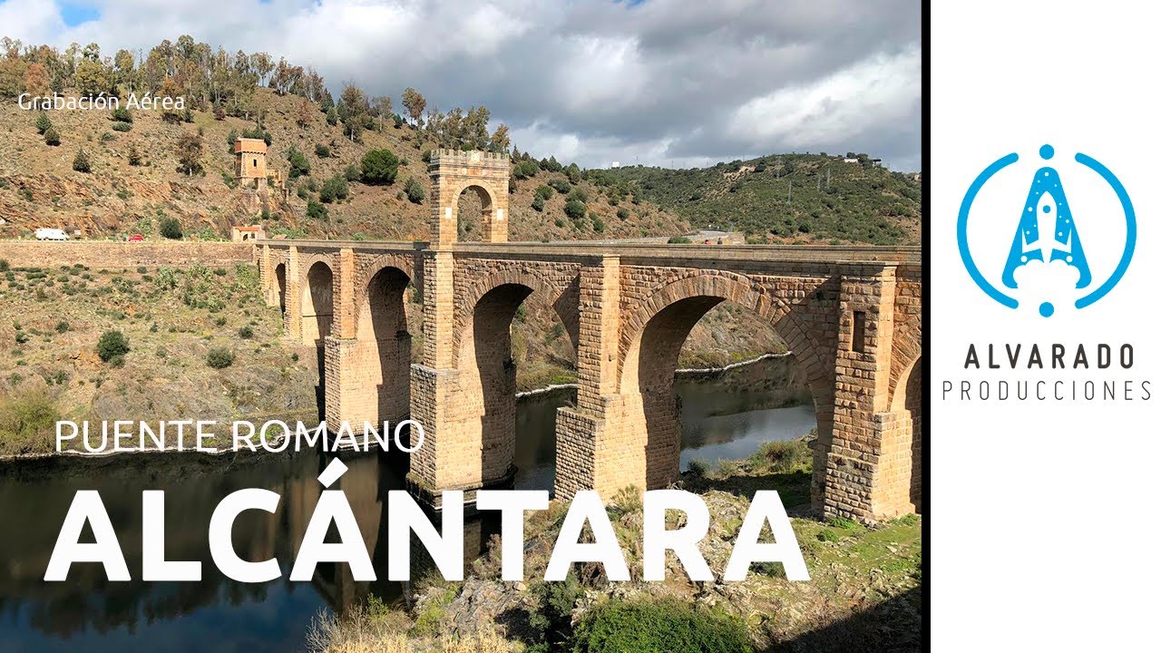 🎥 PUENTE DE ALCANTARA🌉 Grabación Drone Extremadura. 🚁