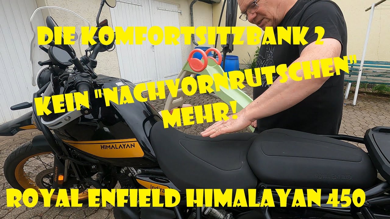 Royal Enfield Himalayan 450 - Die Komfortsitzbank 2