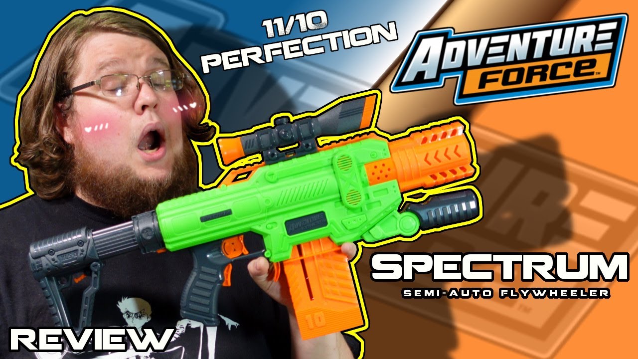THE NERF STRYFE IS DEAD... Adventure Force Spectrum Review