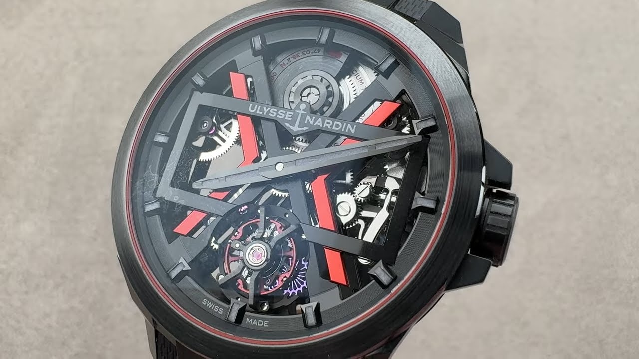 Ulysse Nardin Executive Blast Tourbillon (1723400BLACK) Ulysse Nardin Watch Review