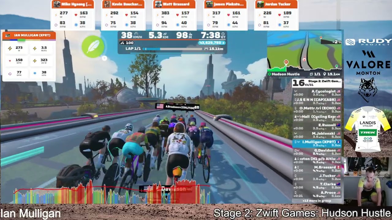2026 Zwift Games - Stage 2 on Hudson Hustle