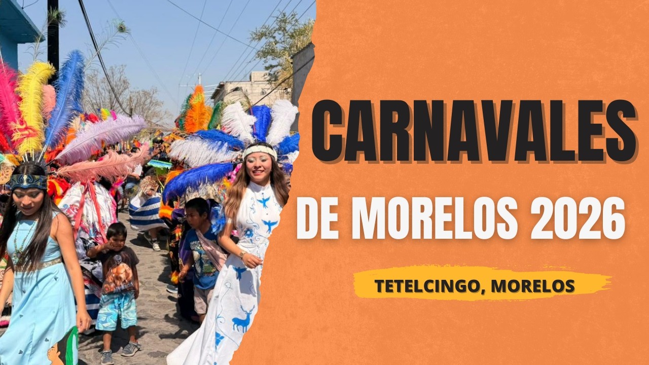 Antoventura en el Carnaval de Tetelcingo Morelos 🎭 Chinelos, Trajes Únicos y Fiesta Sin Parar